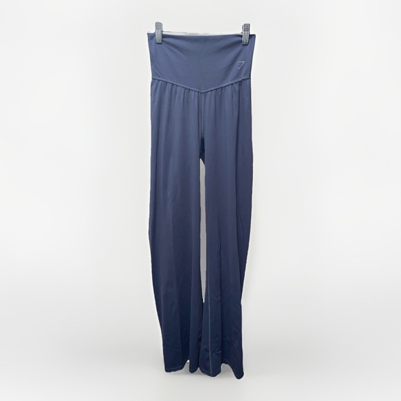 Gymshark Pants - Gymshark High Waisted Flare Leggings Periwinkle Blue Athletic Women's Athleisure